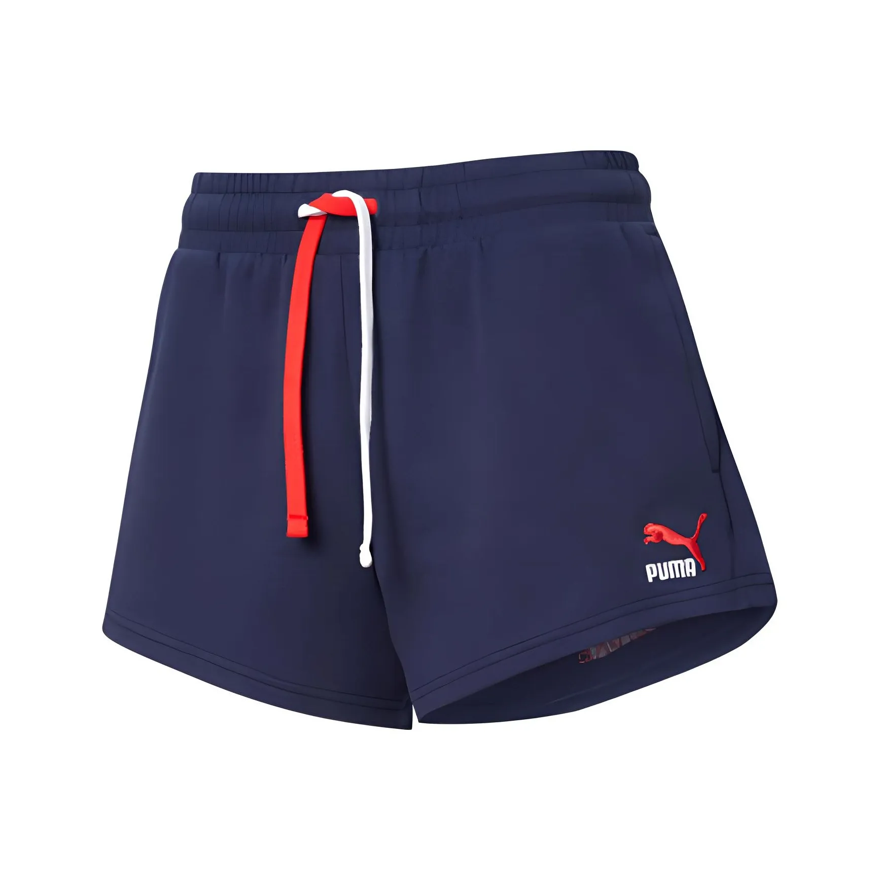 PUMA Твидовые синие женские повседневные шорты