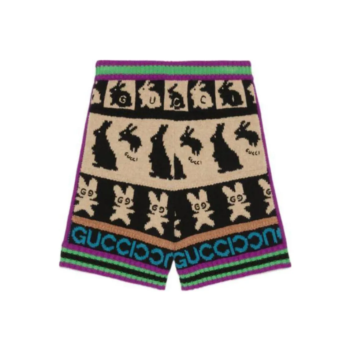 GUCCI SS23 Повседневные шорты Женские Коричневый