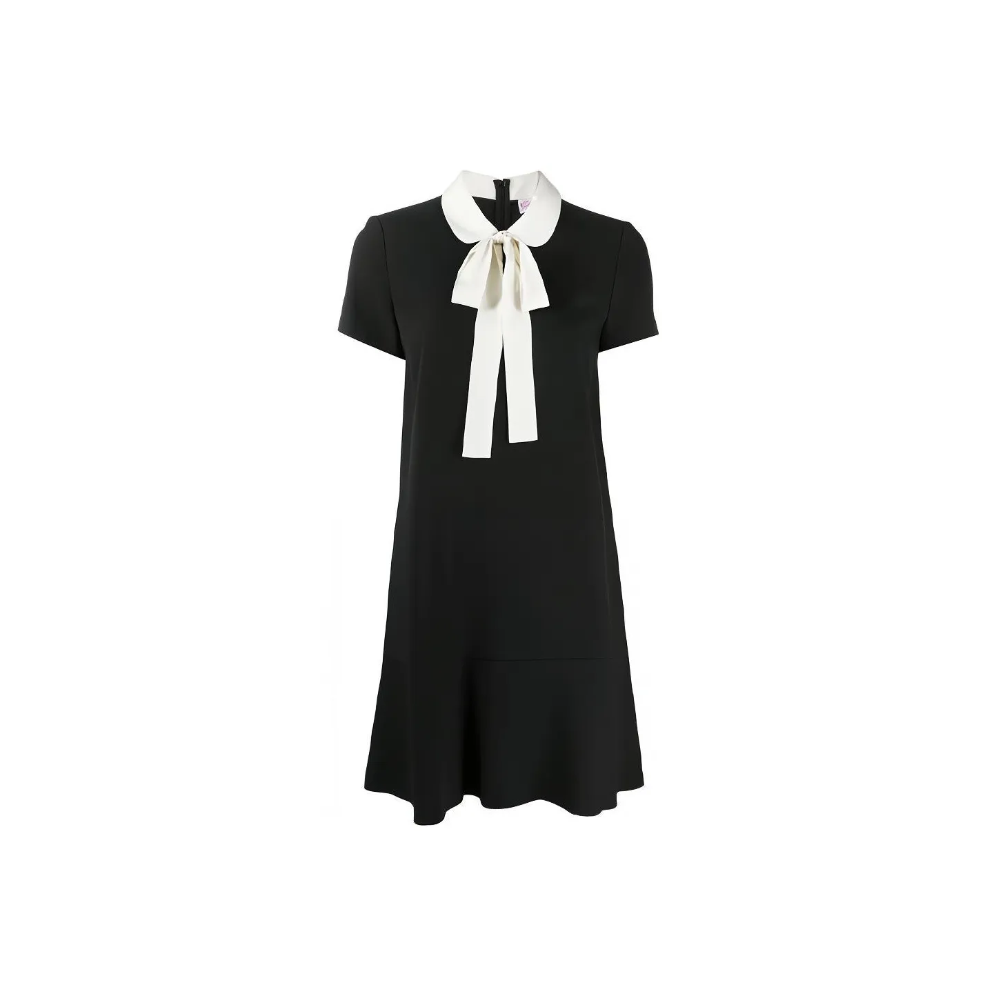 RED VALENTINO Short Sleeved Dress Women's Black