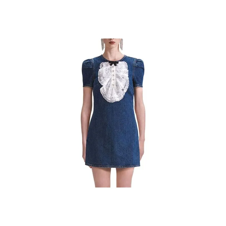 Self portrait Short Sleeved Dress Women's