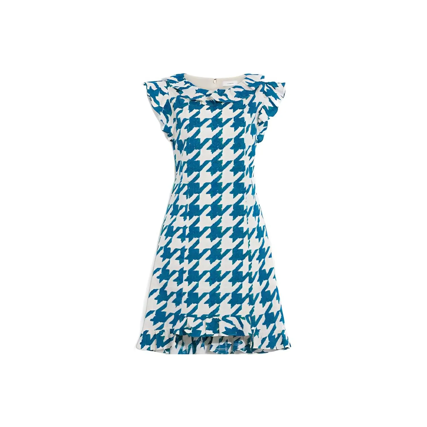 COACH Short Sleeved Dresses Women's Blue
