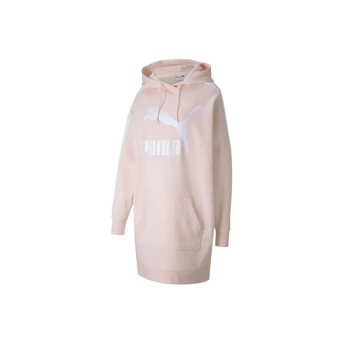 PUMA Long Sleeved Dresses Women's Pink