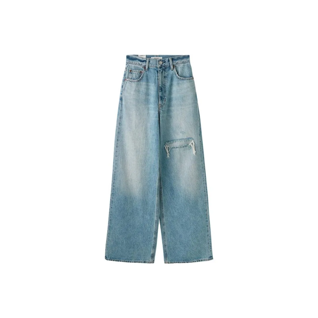 MOUSSY Jeans Women's Light Blue