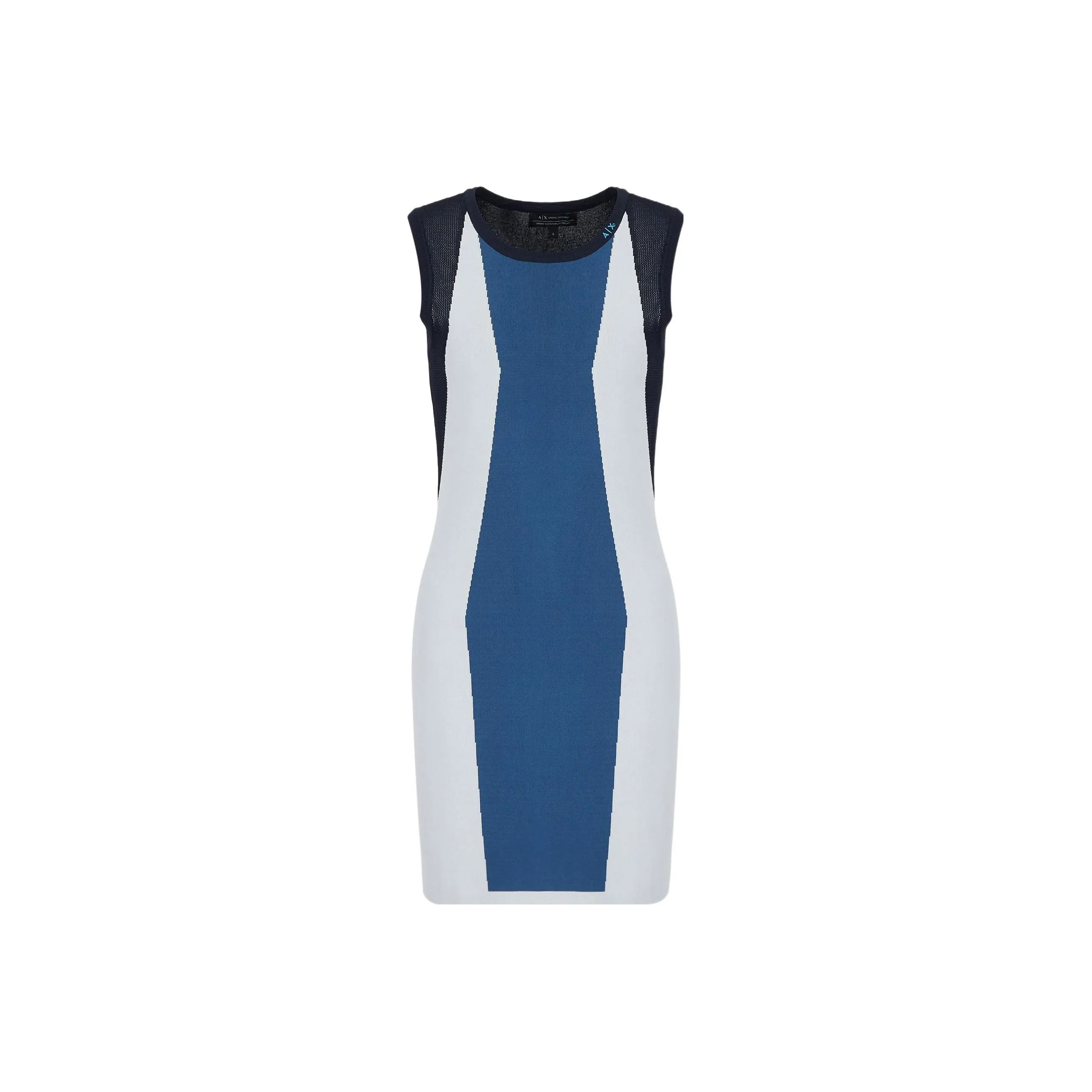 ARMANI EXCHANGEAE SS22 Sleeveless Dress Women's Navy Blue