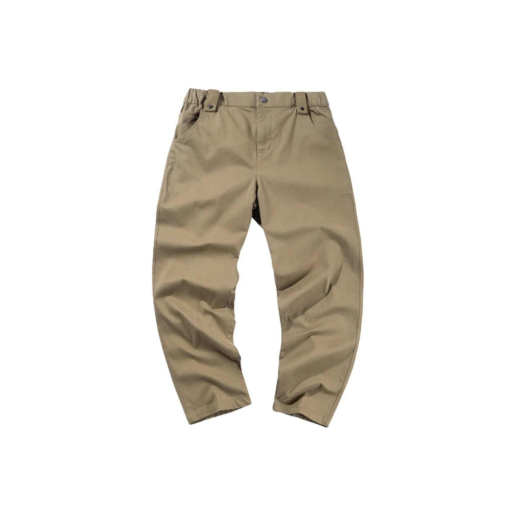 MOBI GARDEN Повседневные брюки Женские Темный хаки