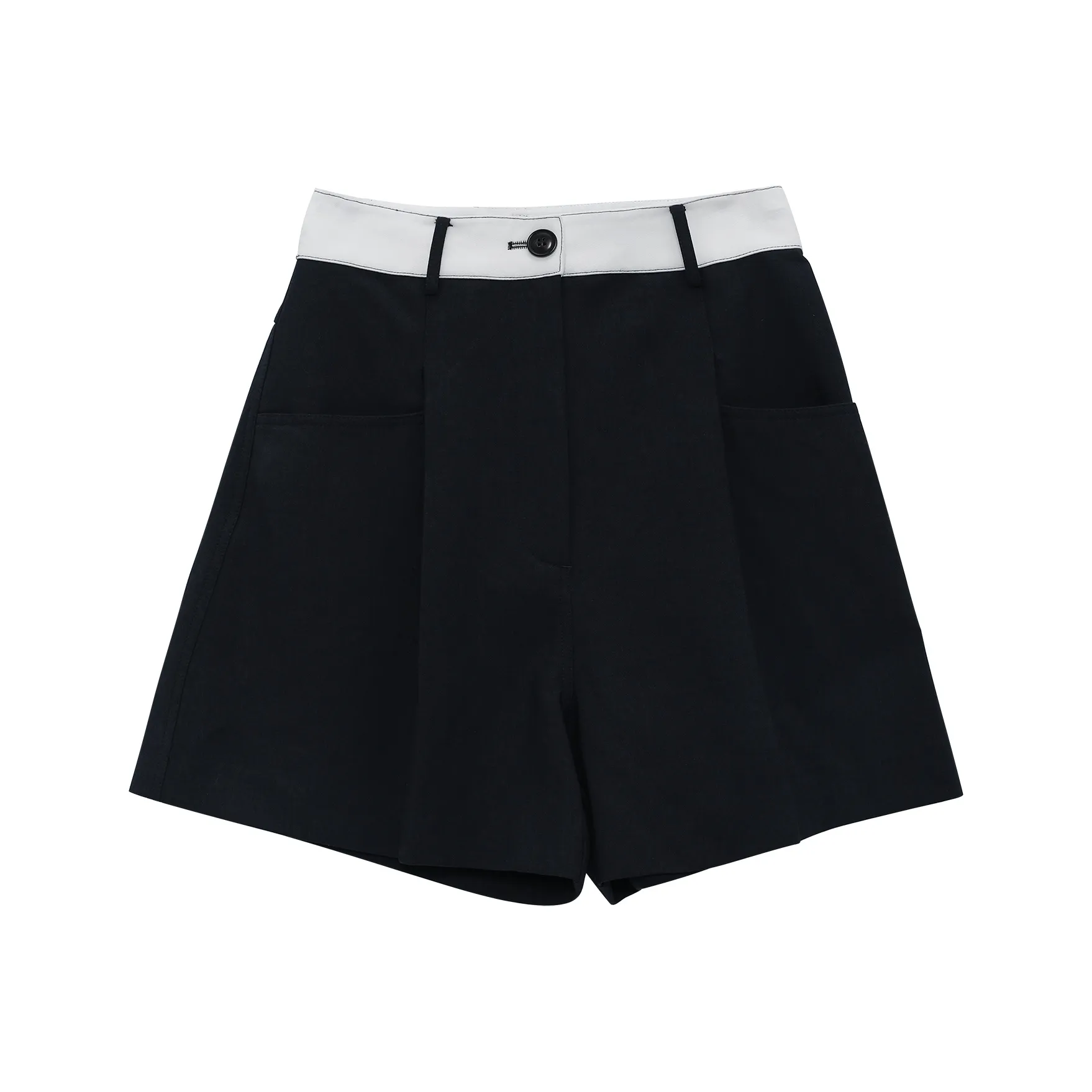 Fstudio Повседневные шорты женские темно-синие