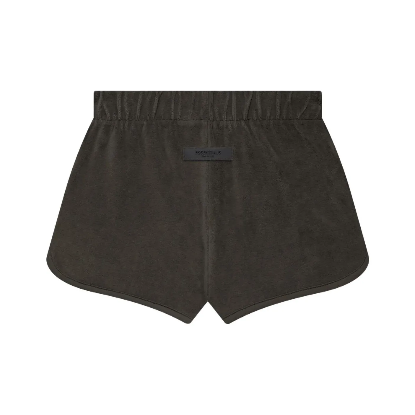 Fear Of God Essentials Women's Velour Short Off Black