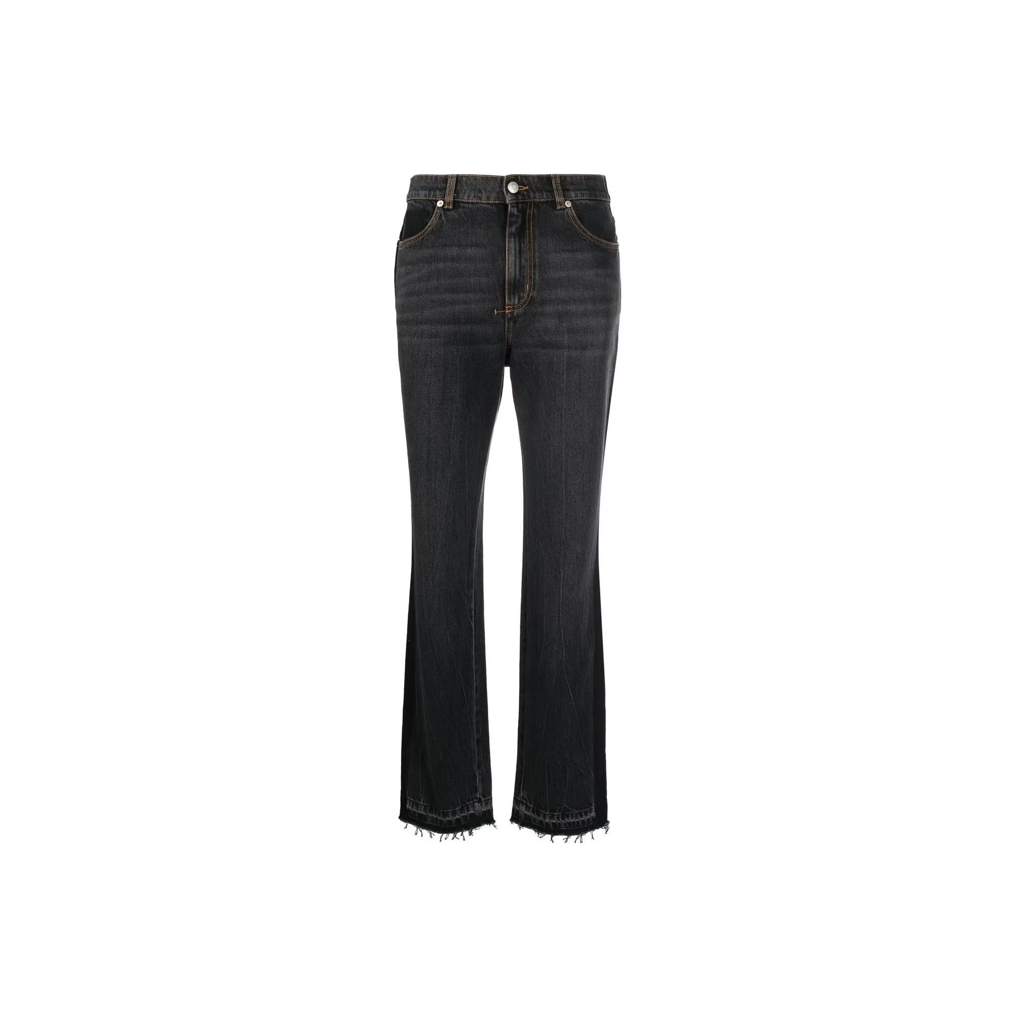 Alexander McQueen Flared Denim Jeans