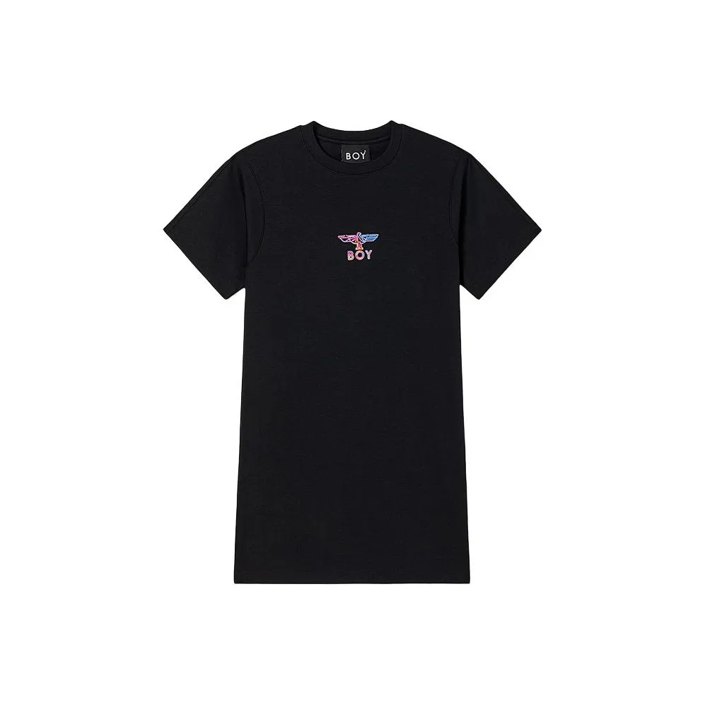 Boy London Short Sleeved Dress Women's Black