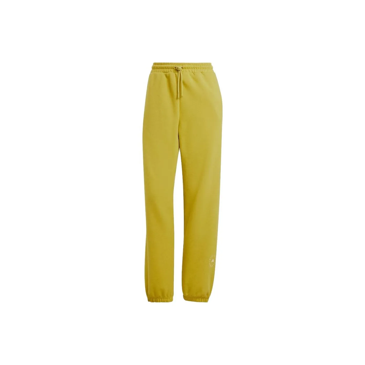 Adidas Stella McCartney Knitted Sports Pants Women's Yellow