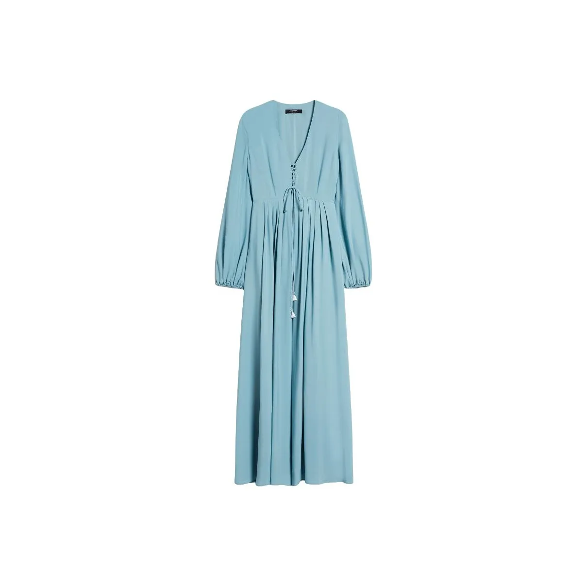 WEEKEND MaxMara V Neck Puff Sleeved Dress