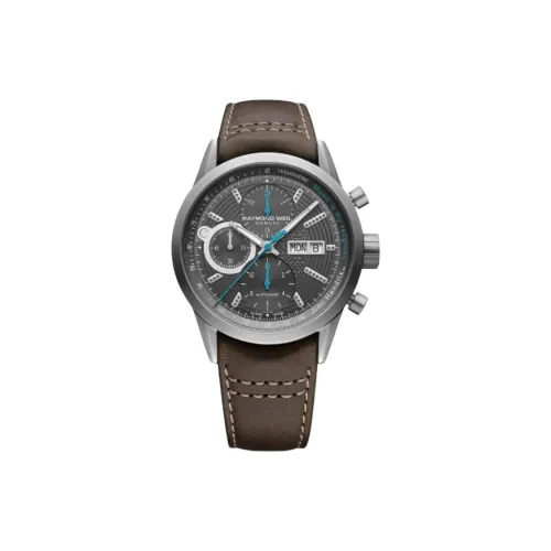 Raymond Weil Автоматический Механический Движение Мужские Часы 42 мм Серый