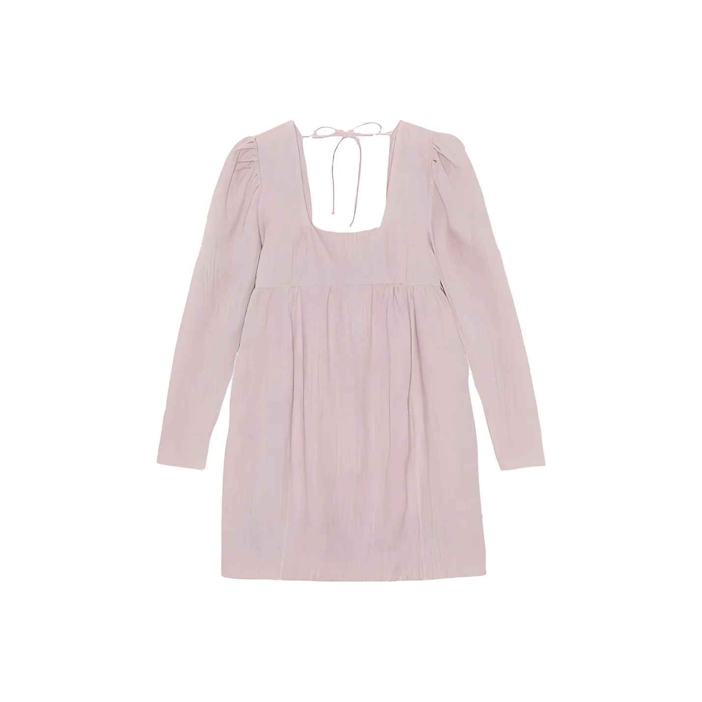 GANNI Длинное платье с длинными рукавами женское