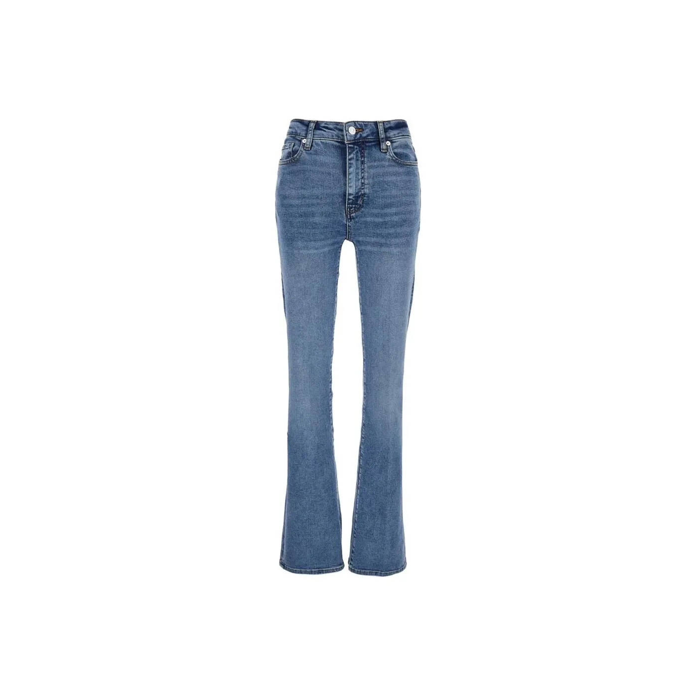 FRAME Le Mid Rise Flared Leg Jeans