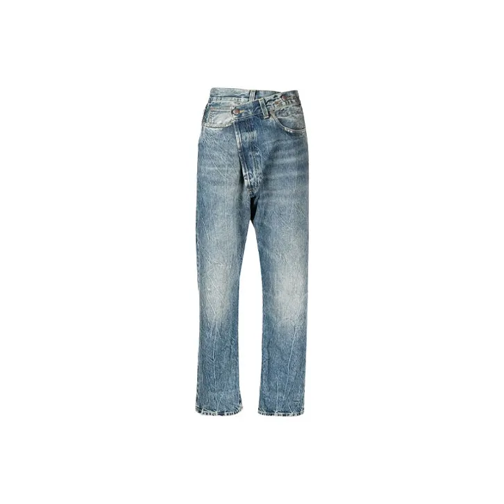R13 Crossover Straight Leg Jeans