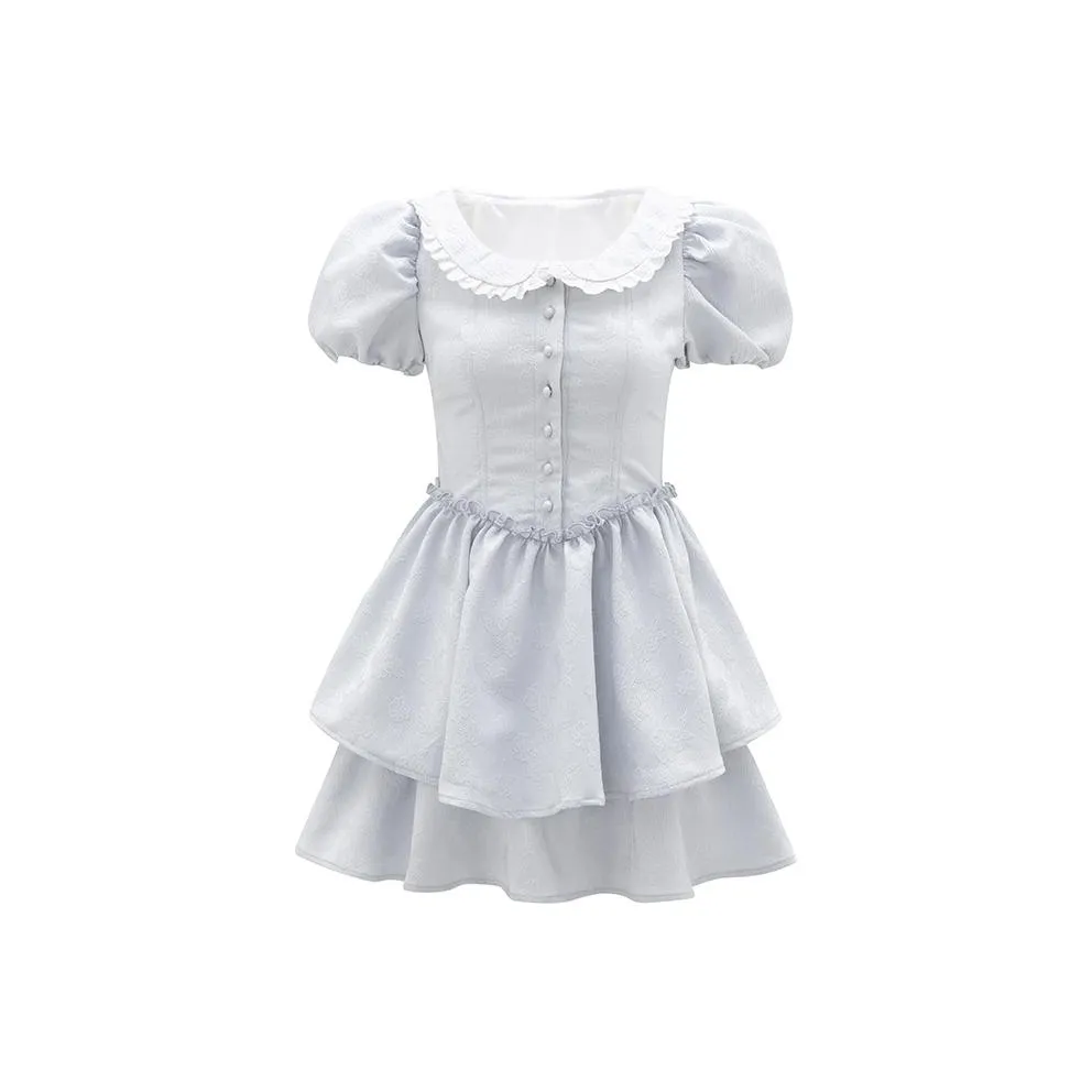 TASTILY Короткое платье с короткими рукавами женское