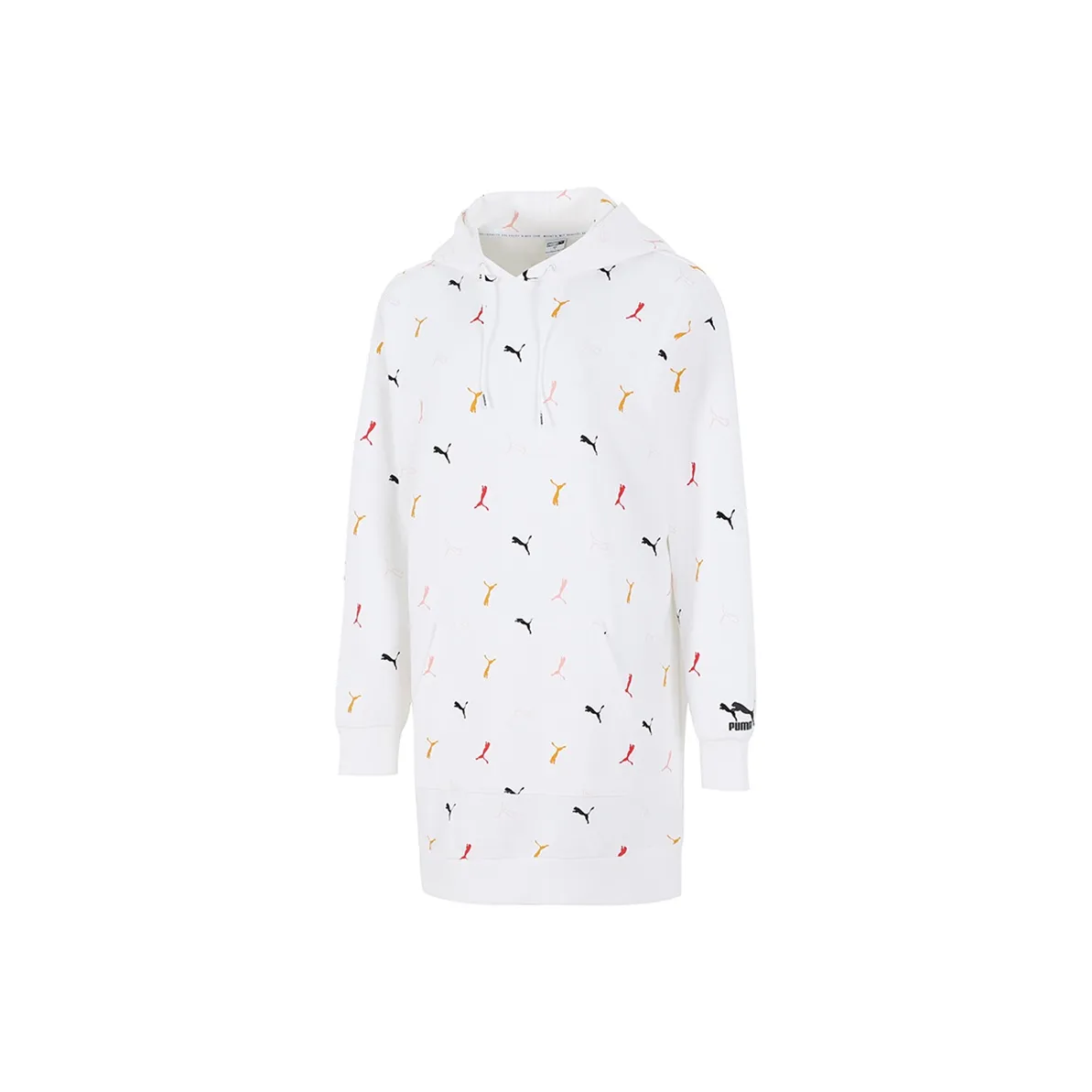 PUMA Long Sleeved Dresses Women's White