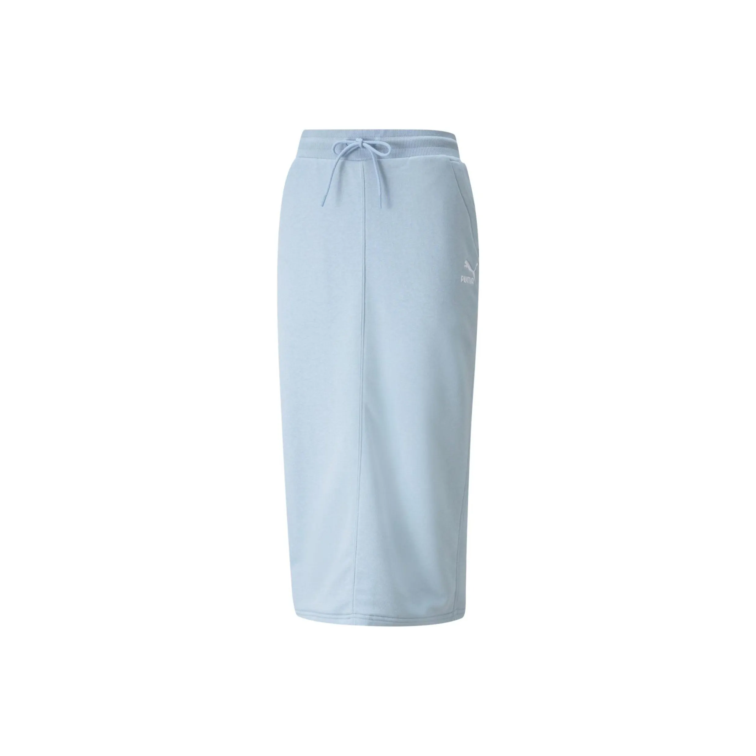 PUMA KNIT Длинная Юбка Женская Пыльно-Синий