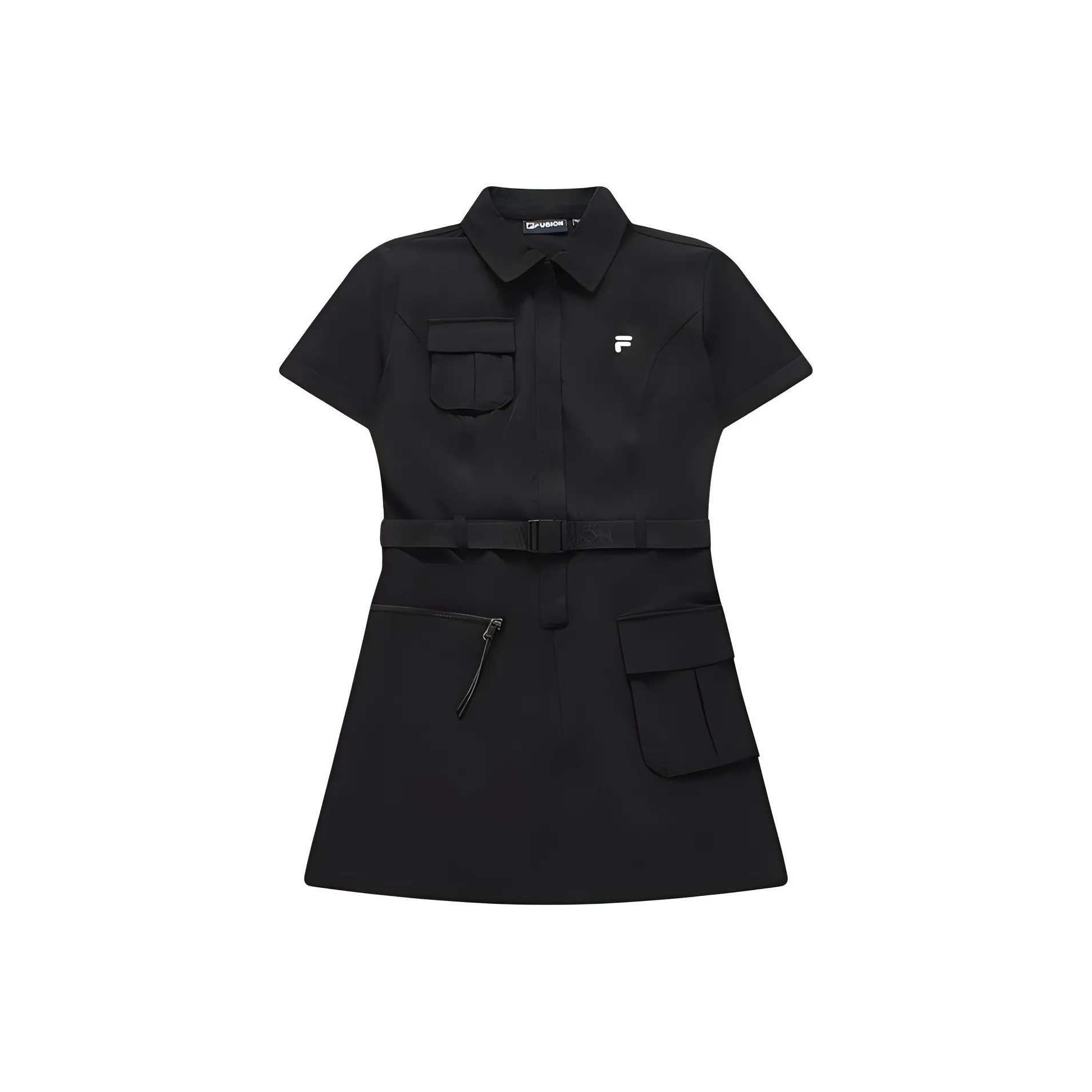 FILA FUSION URBAN TECH Short Sleeved Dress Women's Jet Black