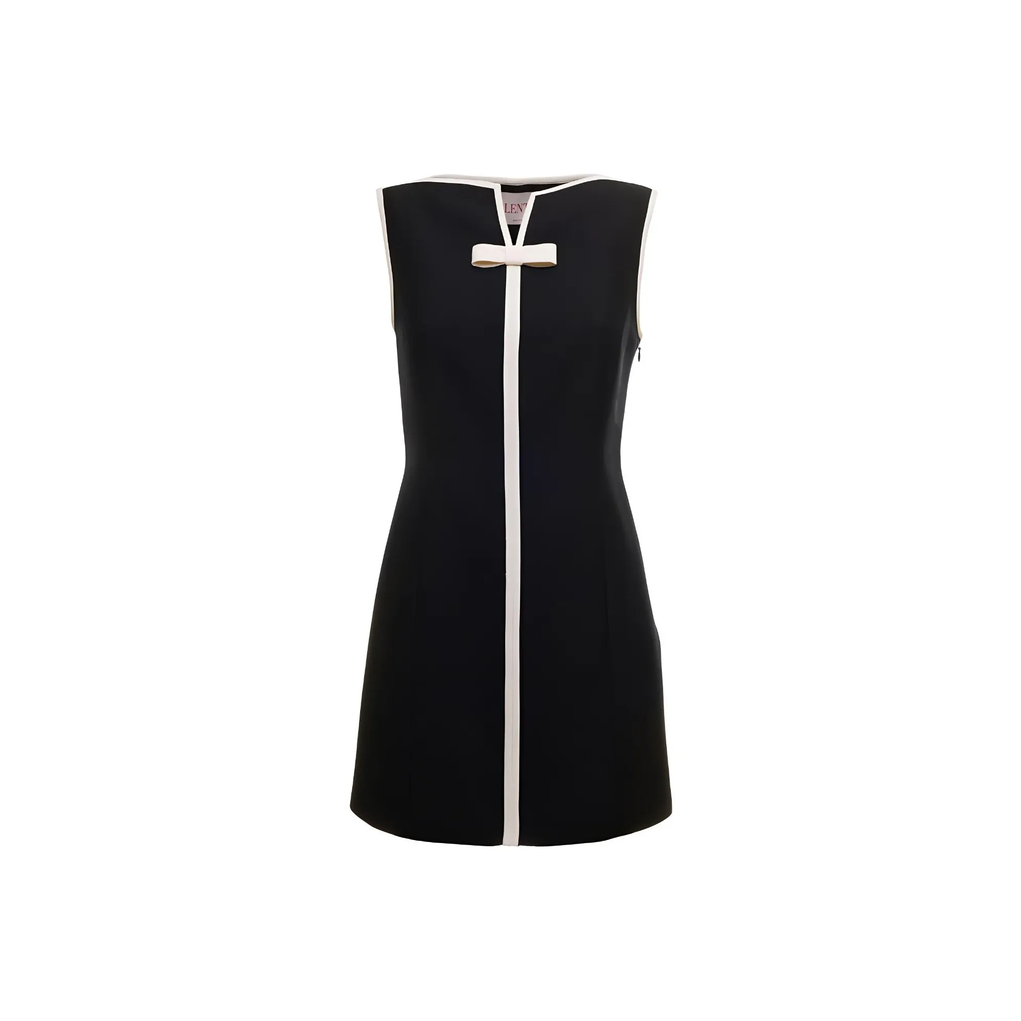 Valentino SS22 Sleeveless Dress Women's Black