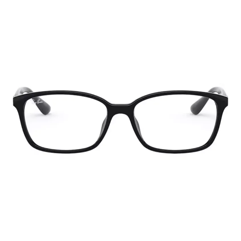 RayBan Литьевые Прямоугольные Оправы для очков Унисекс Черные