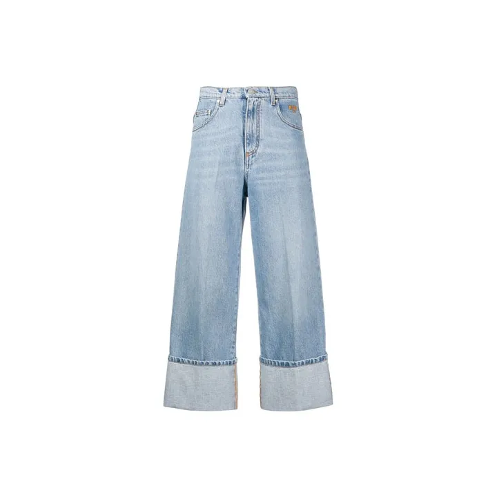 MSGM Синие Женские Джинсы