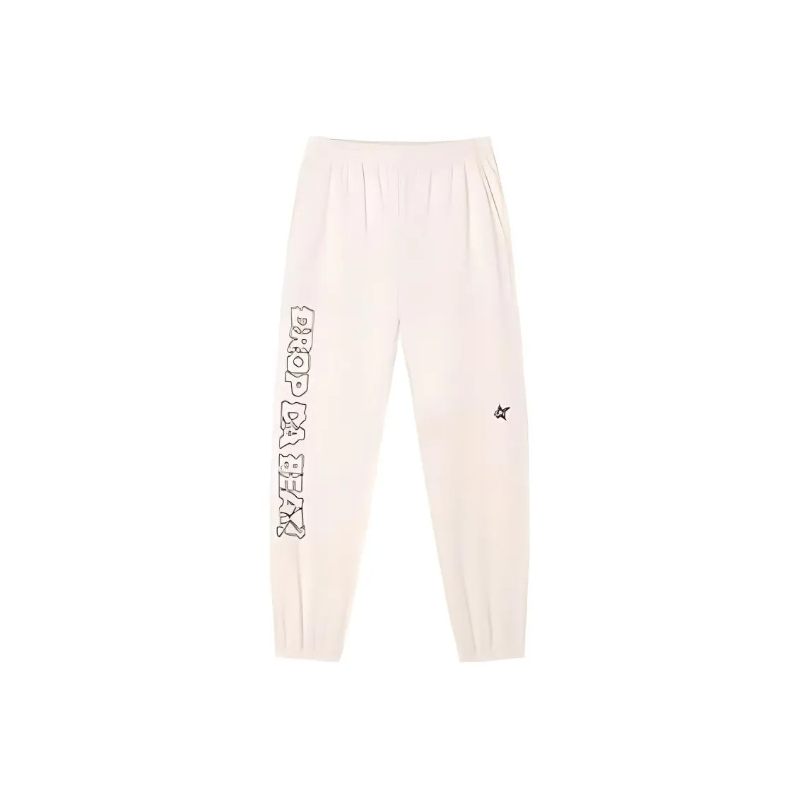 361° Повседневные брюки Женские Кремовый Белый