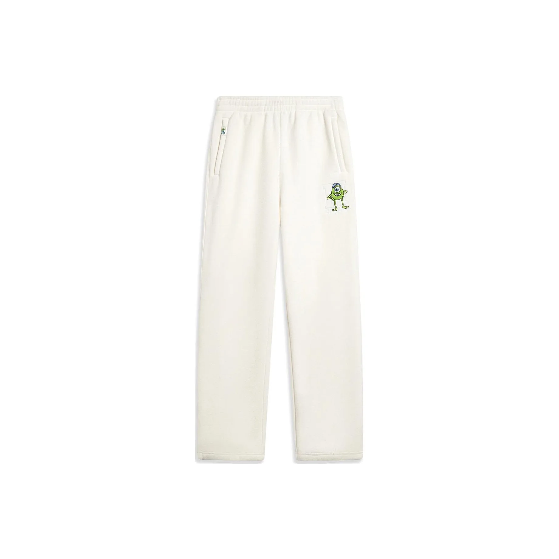 Disney X LINING Knitted Sweatpants Women's Ecru