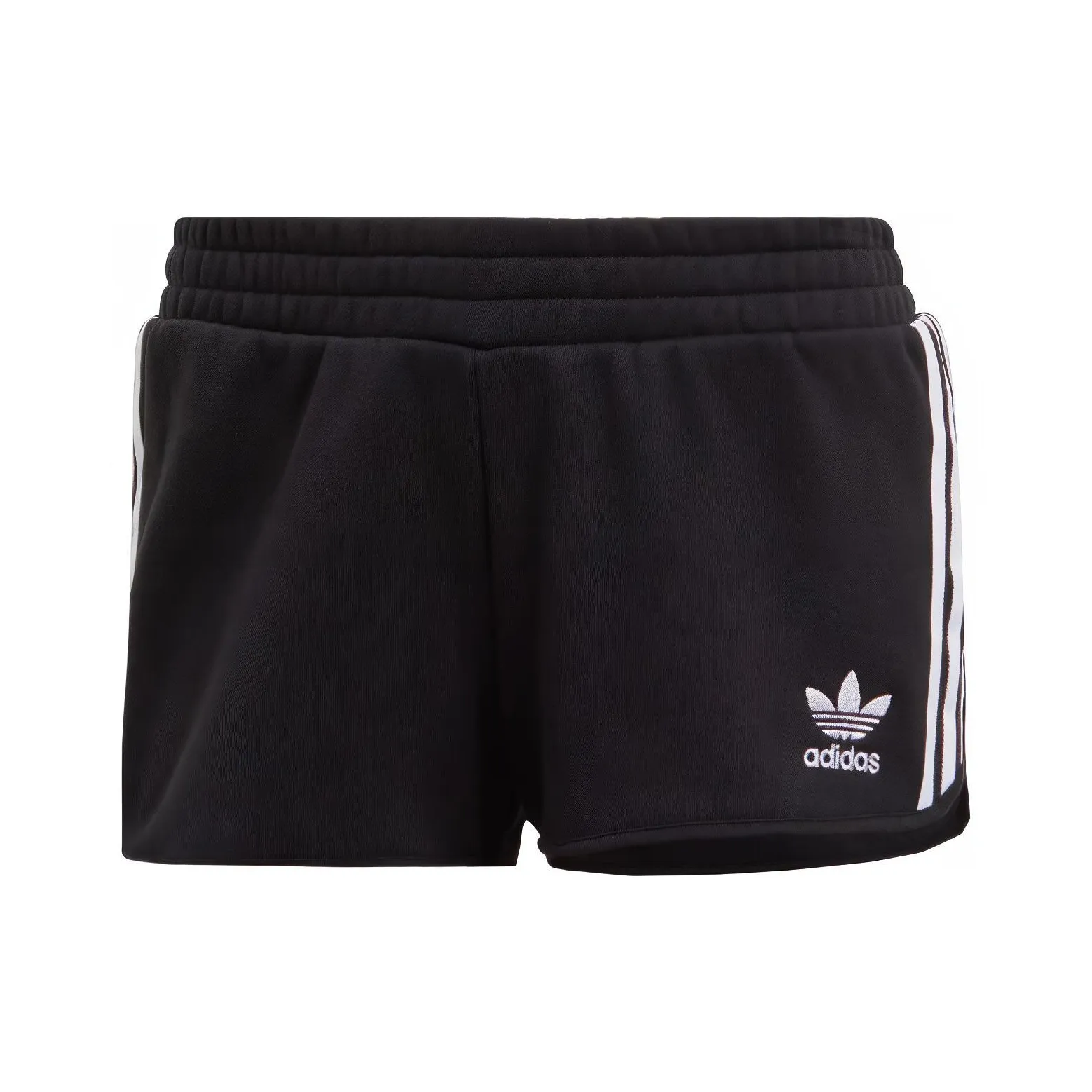 adidas originals STRIPES SHORT Черные Женские Повседневные шорты