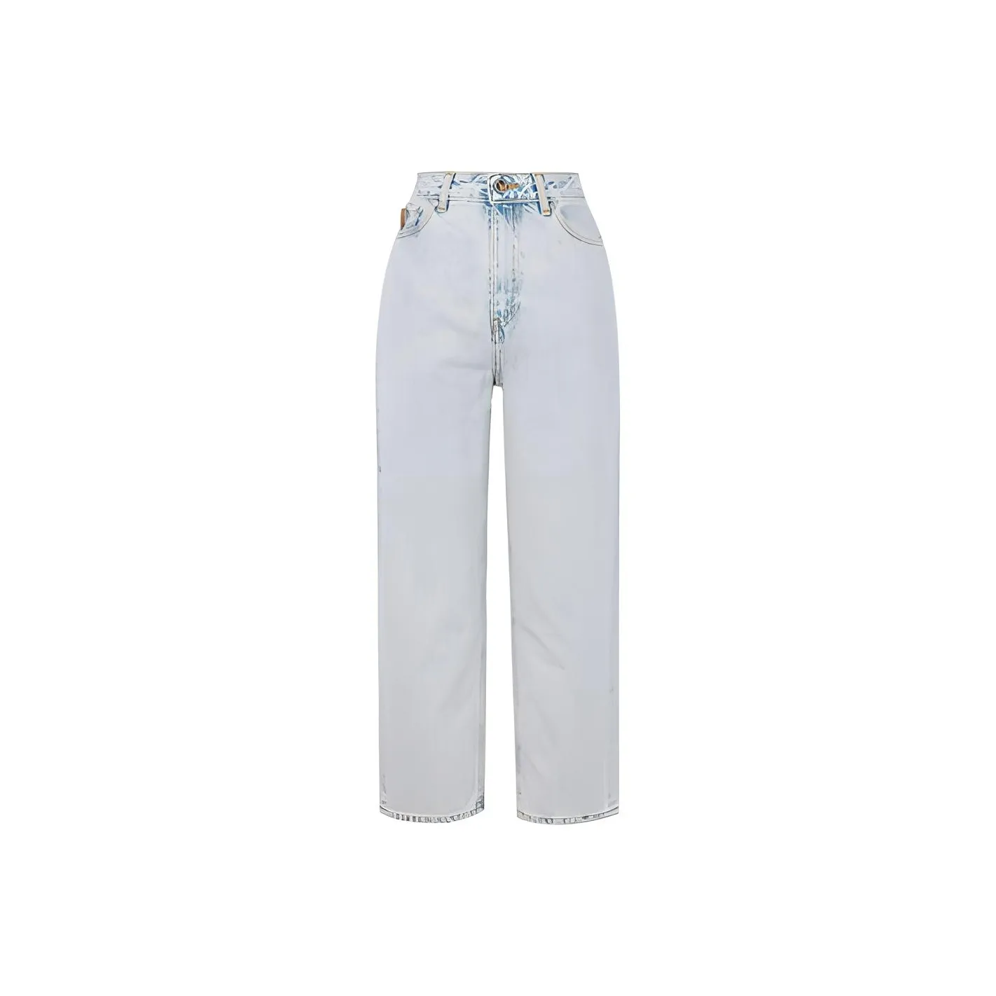 GANNI Светло-синие Женские Джинсы