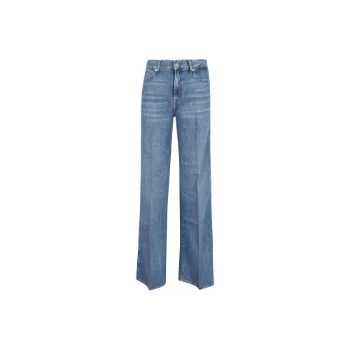 SEVEN FOR ALL MANKIND Женские джинсы синие