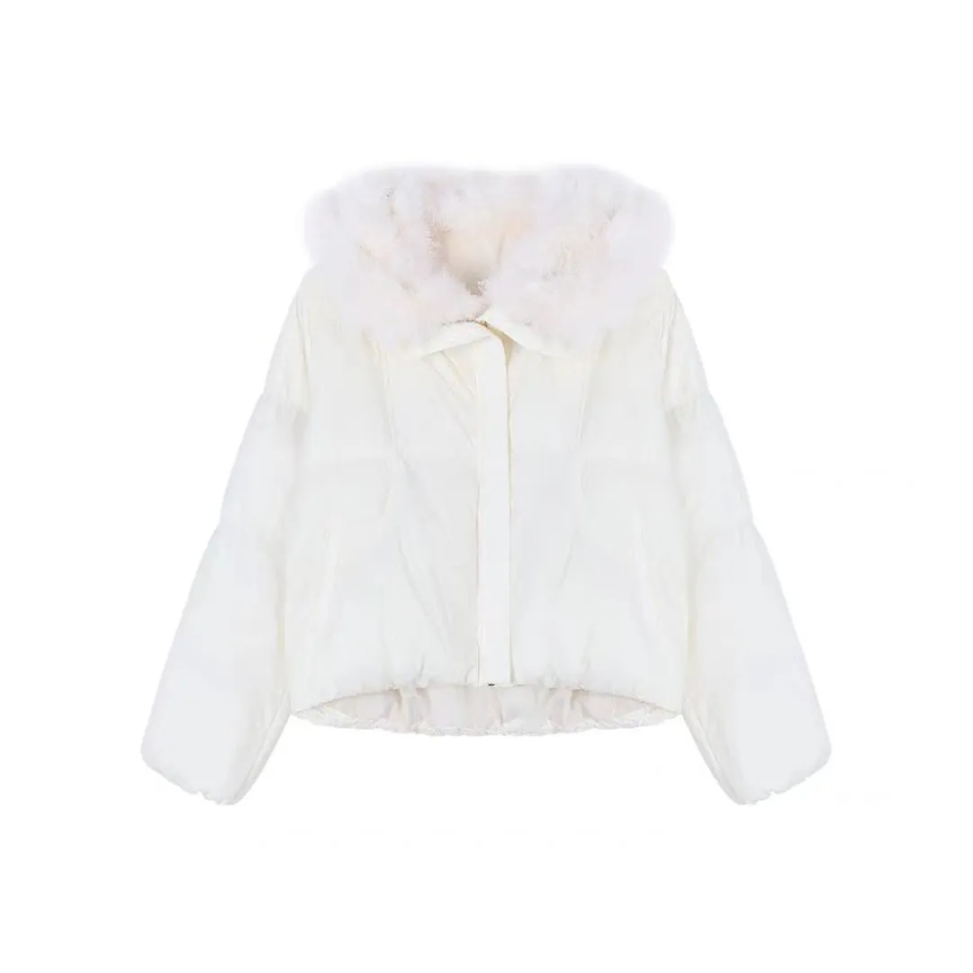 RTNH Puffer Jacket Women's White