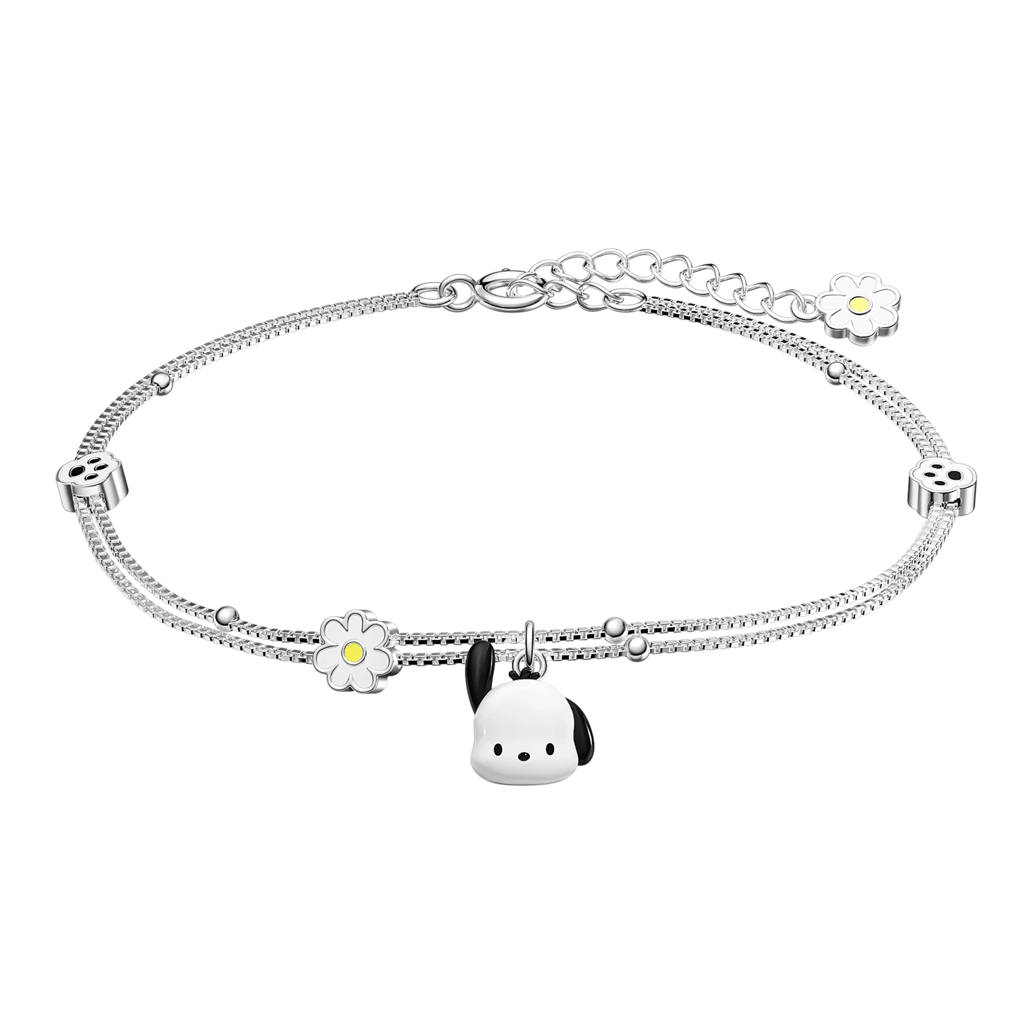 Санрио Покаччо Лето Путешествие Дофаминовая одежда Аксессуар Эксклюзивный Утонченный Креативный Дизайн Браслет Мерч по IP