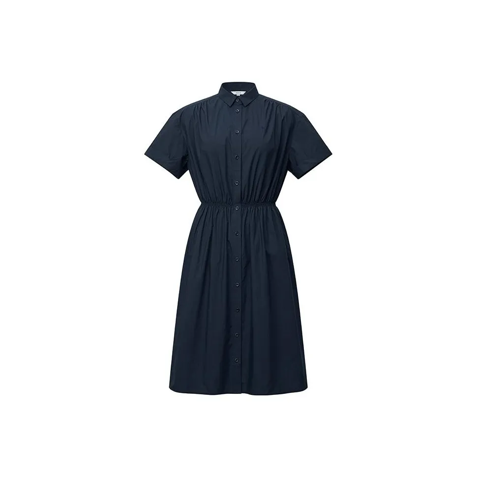 HAZZYS Short Sleeved Dresses Women's Navy Blue