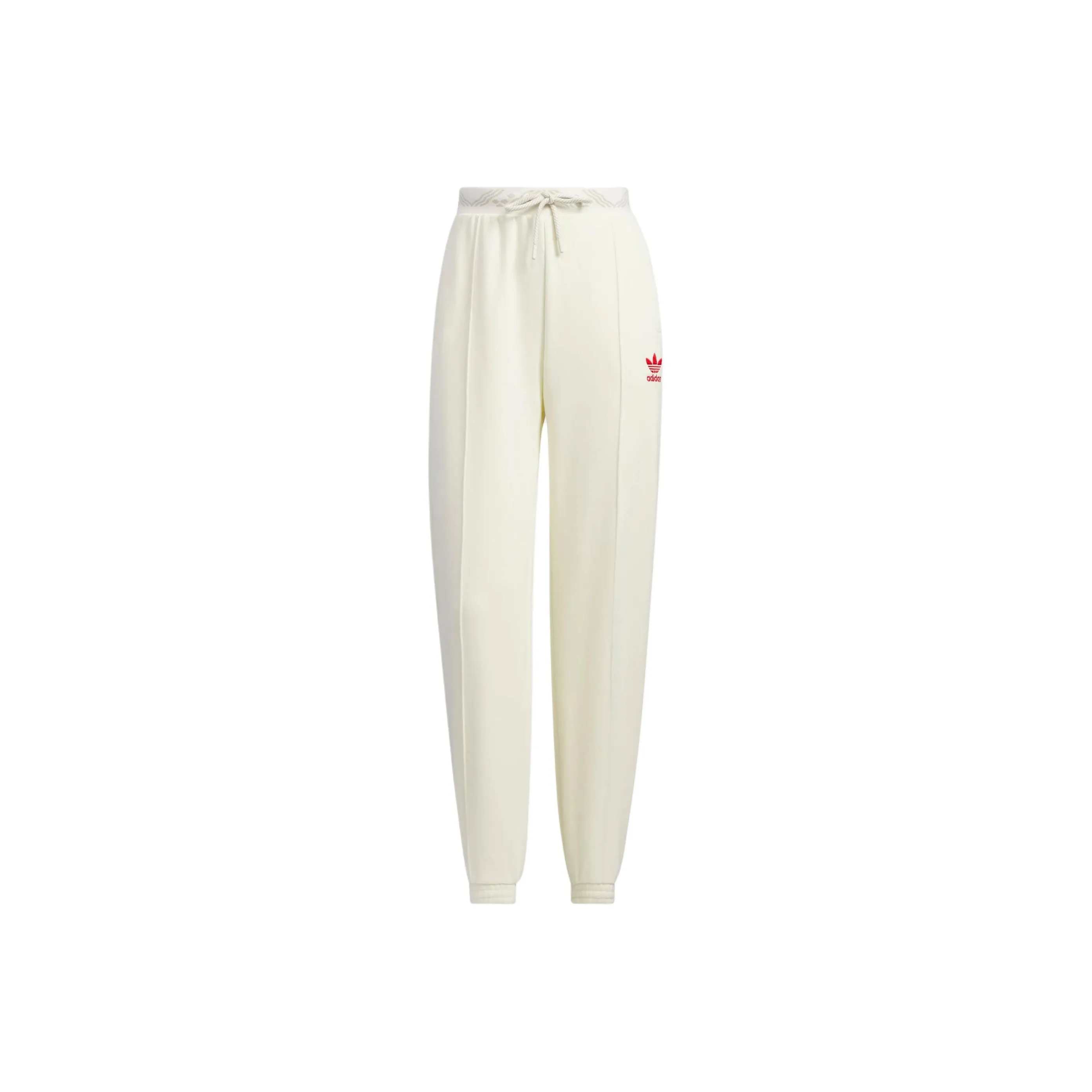 Adidas Originals FEIFEI RUAN CO BRANDED MODEL Knitted Sweatpants Women's White