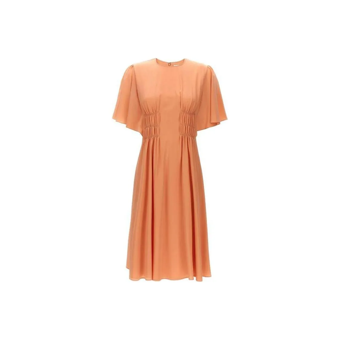 Chloe Short Sleeved Dress Women's Orange