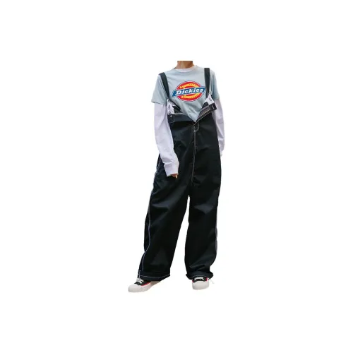 Dickies Черные Женские Комбинезоны