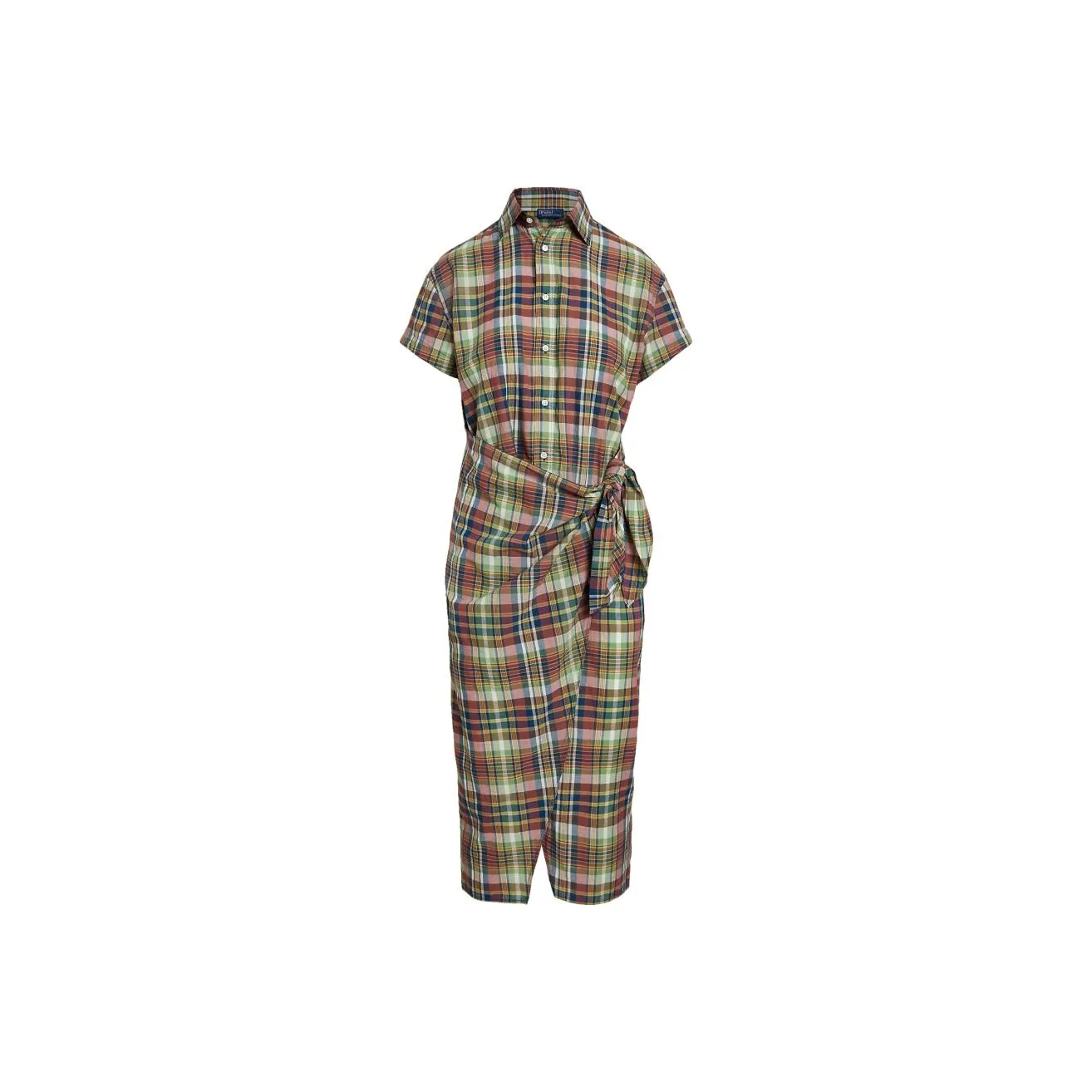 Polo Ralph Lauren FW24 Short Sleeved Dress Women's Multicolor