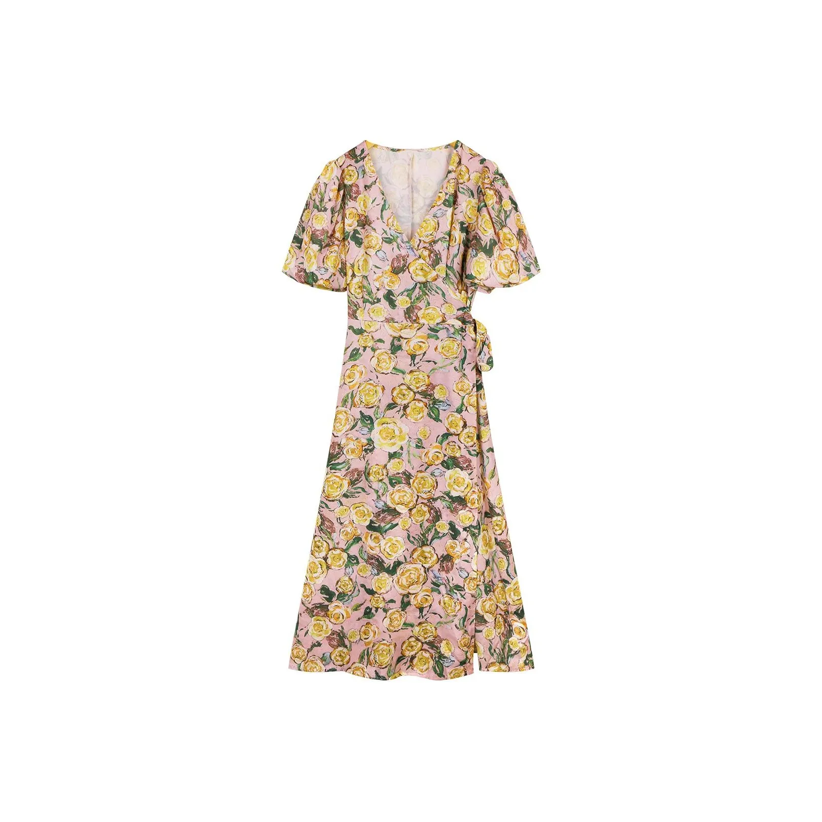 Migu Short Sleeved Dresses Women's Purple Mist Rose