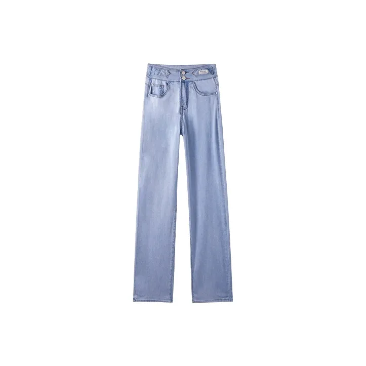 MITUAN Jeans Women's Light Blue