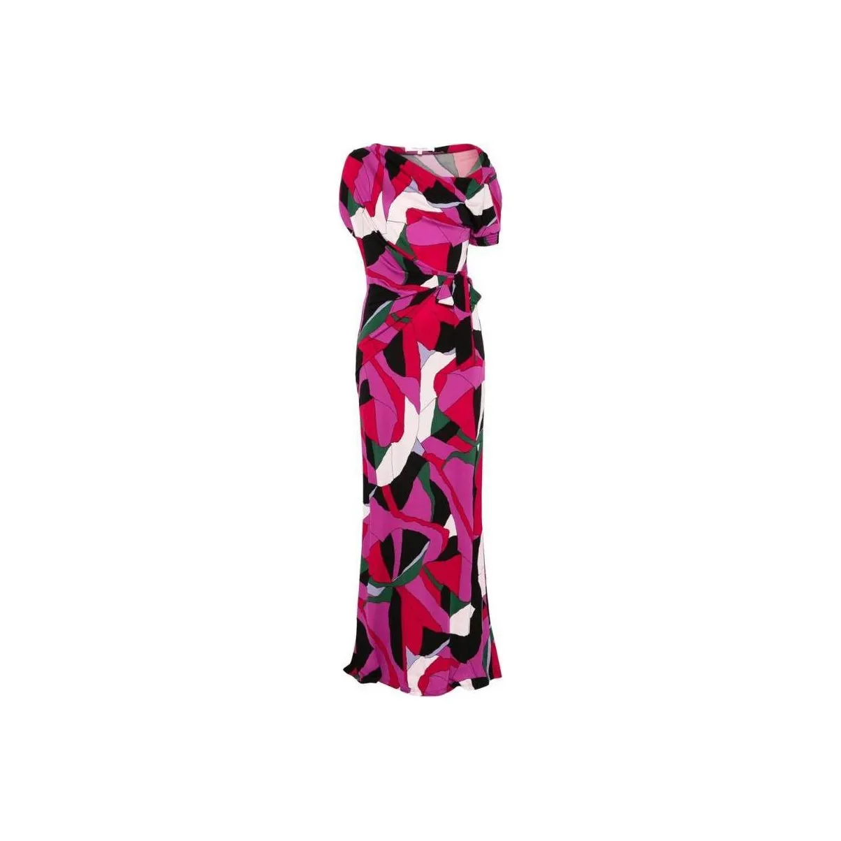 Diane Von Furstenberg Eliana Abstract Printed Maxi Dress