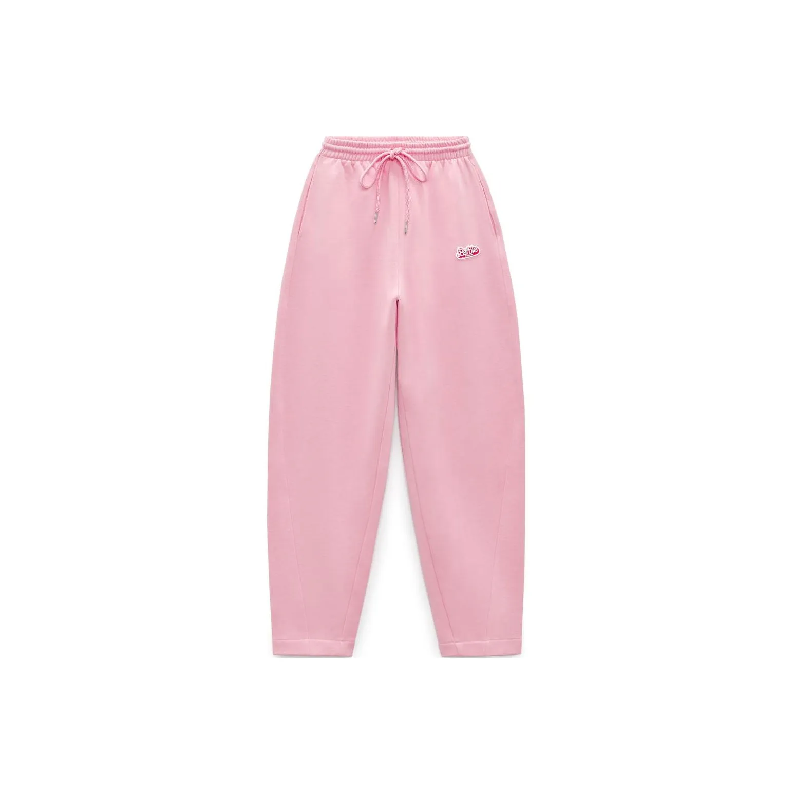 Barbie X ZARA X Barbie Co-brand Knitted Sweatpants Women's Pink