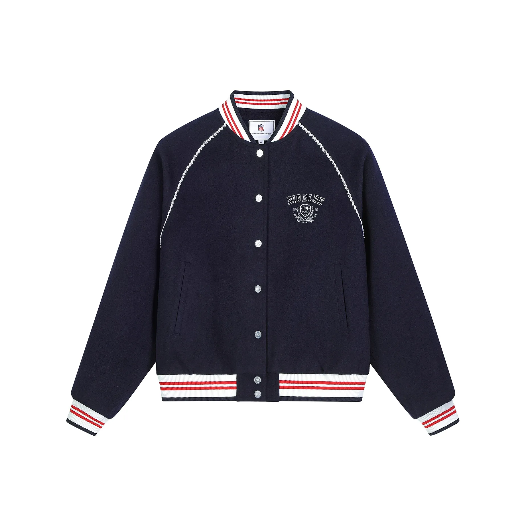 NFL Темно-синий Женские Объёмные куртки (пуфы)