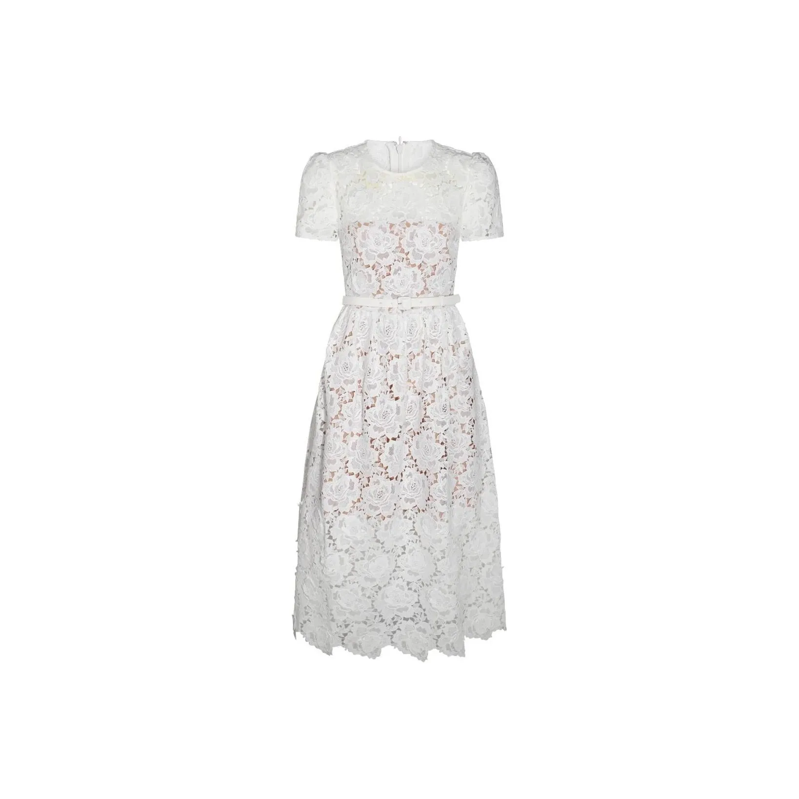 Self portrait Floral Lace Midi Dress
