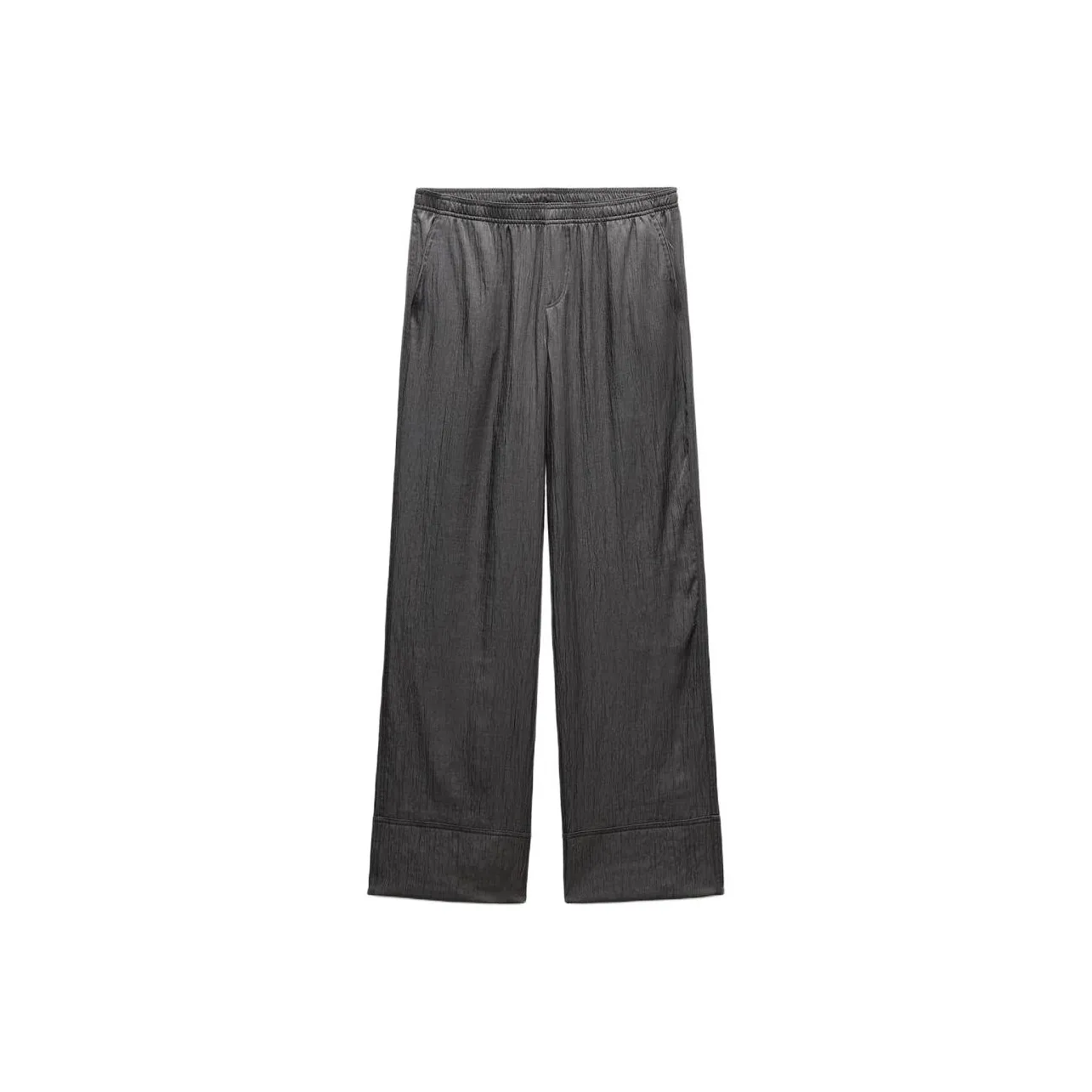 ZARA Повседневные брюки Женские Черный