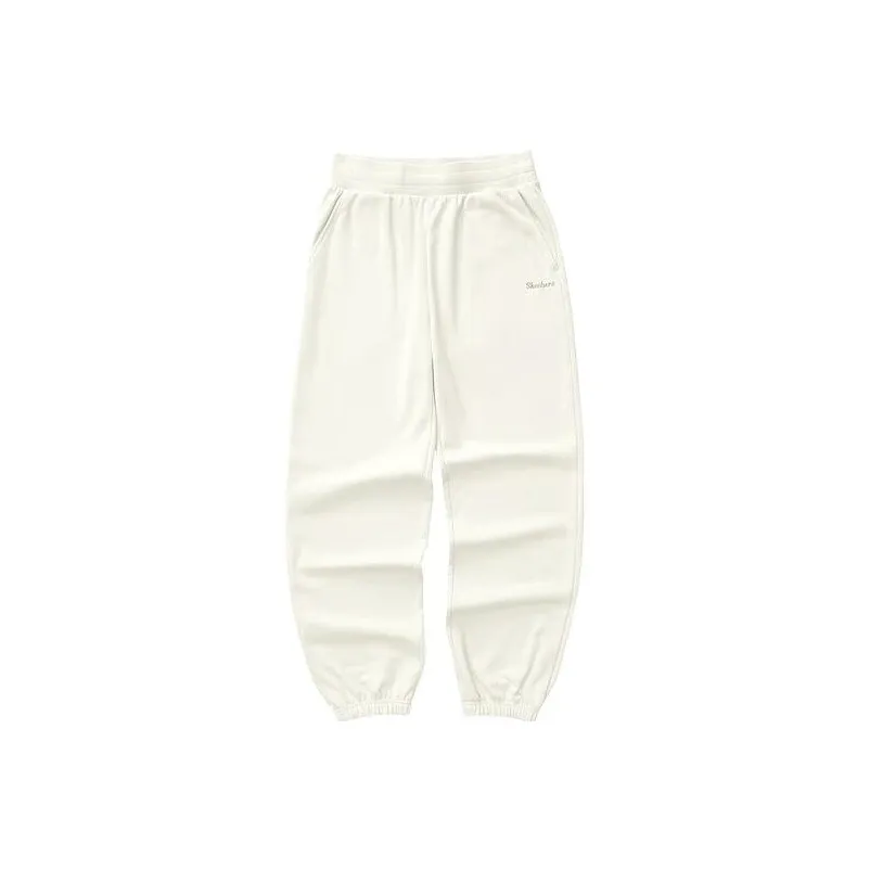 Skechers Knitted Sweatpants Women's Marshmallow White
