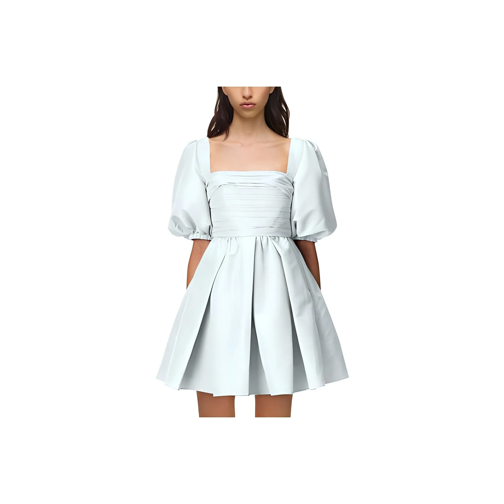 Self-portrait Short-Sleeved Dresses Women's Mint Green