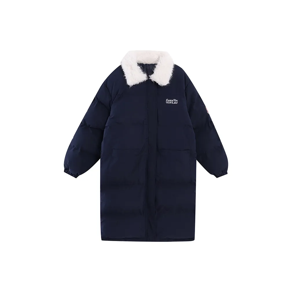 HAPG Темно-синий Женские Объемные Куртки (Пуфы)