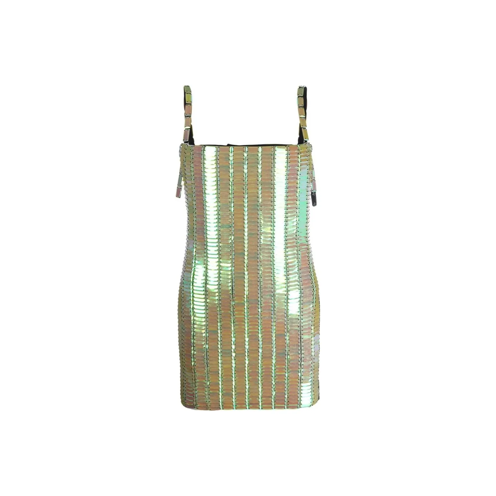 The Attico Pailette embellished Mini Dress