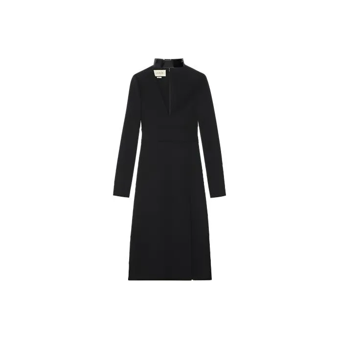 GUCCI Long Sleeved Dresses Women's Black